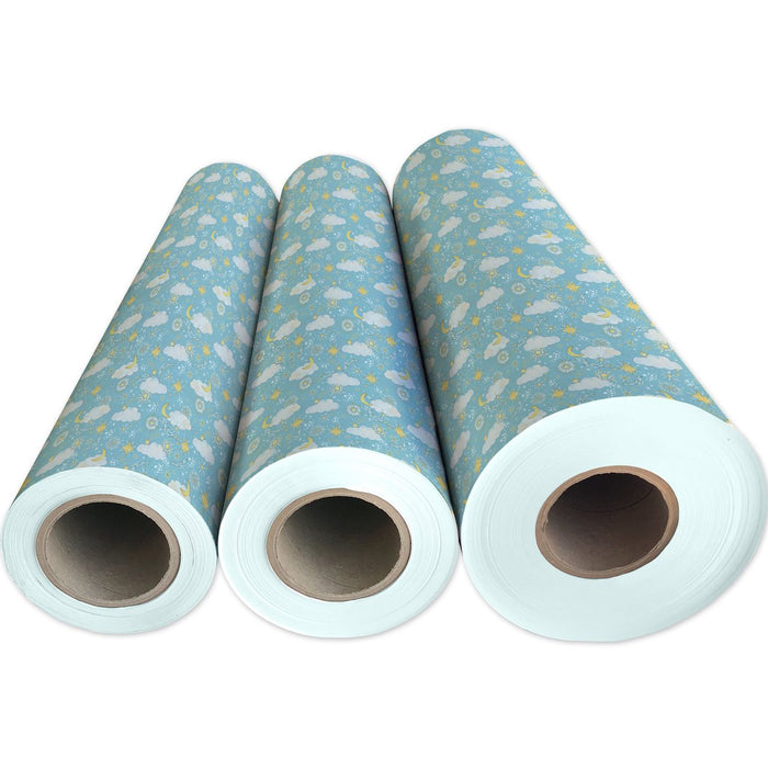 Gift Wrap - Twinkle Stars - Recycled Fiber