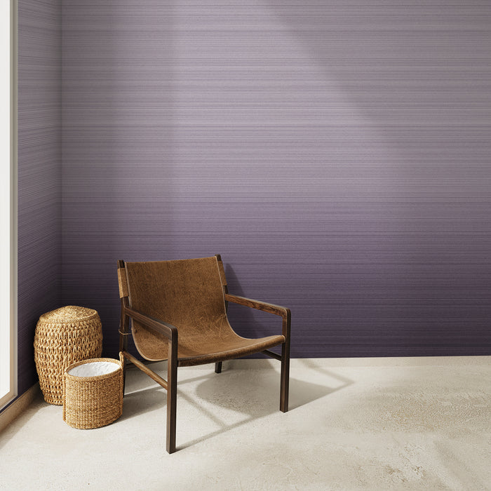 Glitch Ombré - Plum <br> Wallpaper