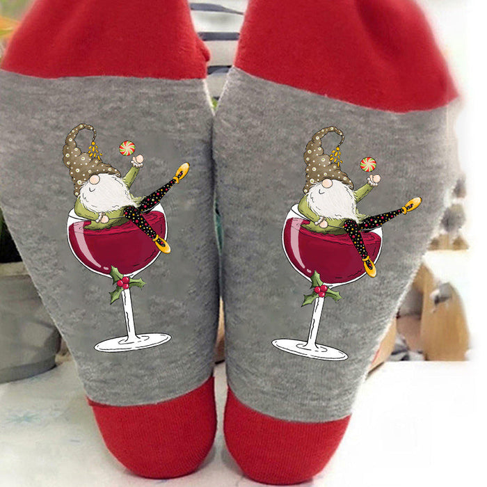 GREY RED / 2 paires