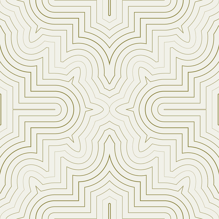 Goldrush - Gold <br> Wallpaper - The Detroit Wallpaper Co.