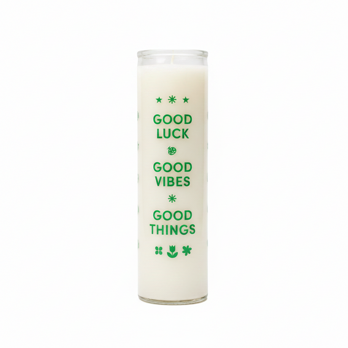 Good Luck, Good Vibes, Good Things Candle