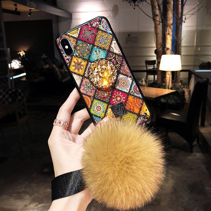 iPhone6/6S / Ethnic style yellow