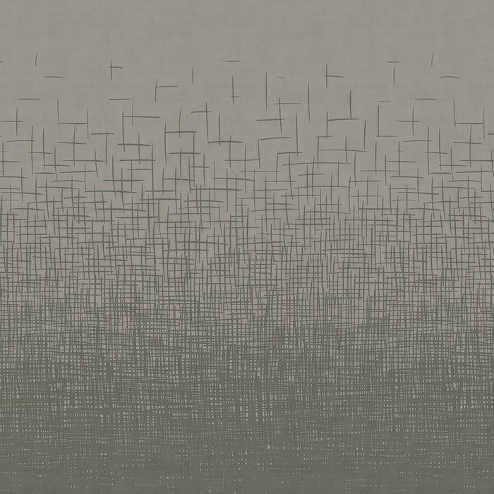 Hatched Ombré - Overcast <br> Wallpaper - The Detroit Wallpaper Co.