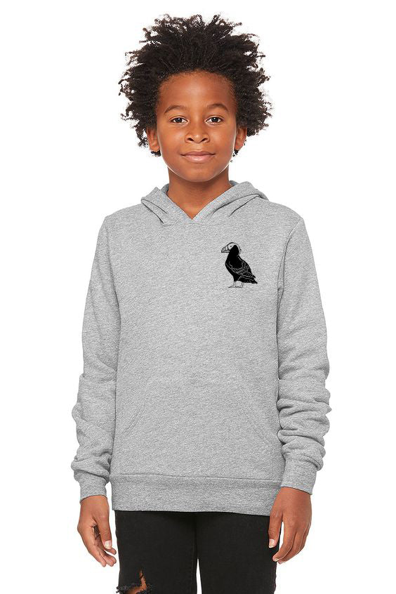 Haystack Humpback - Youth Pullover Hoodie - Athletic Heather