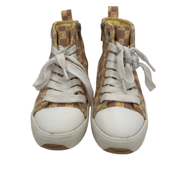 High Top Zipper/Smiley Face