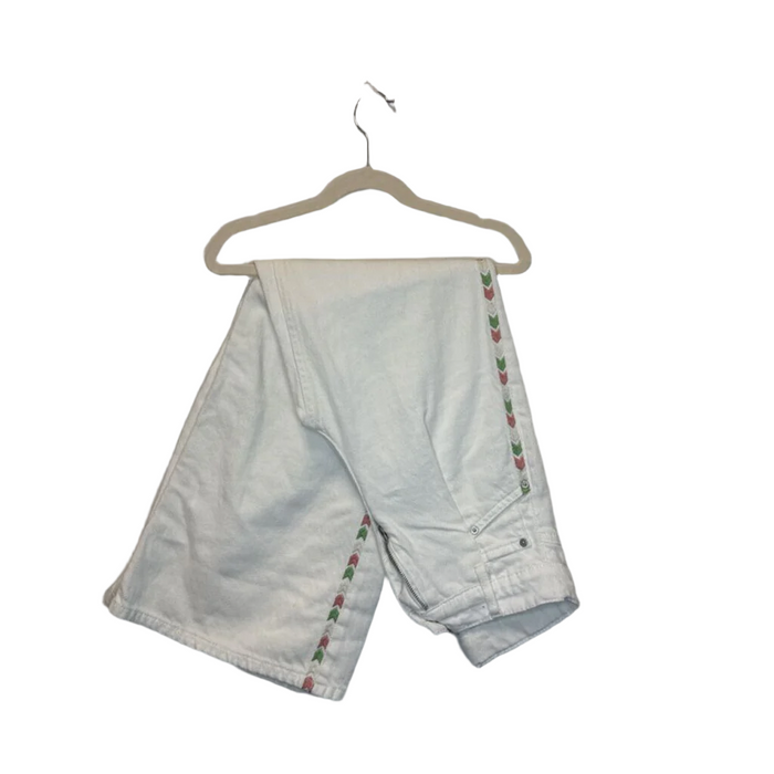 High Waist Large Leg Jeans