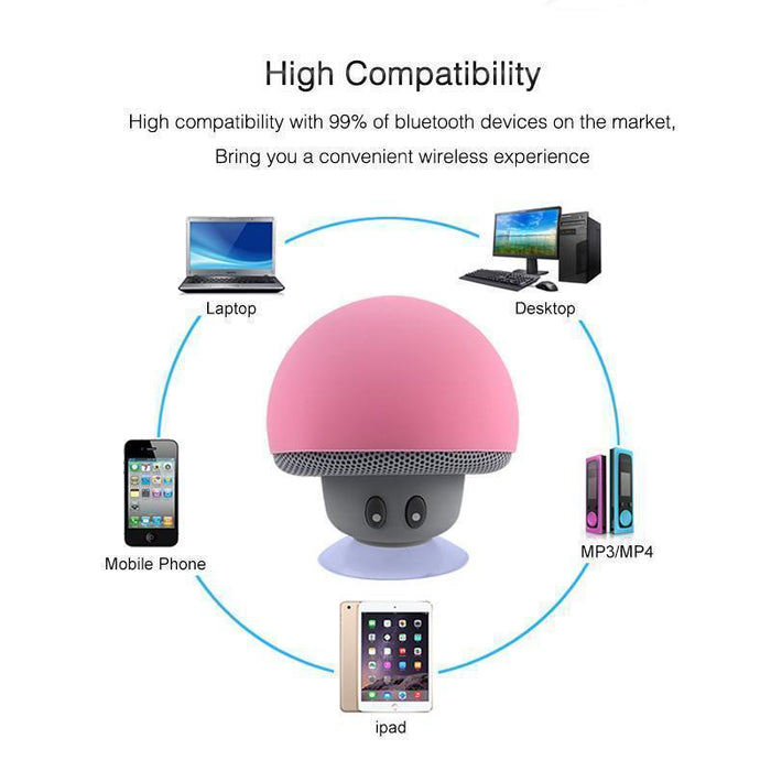 Hirundo® Mini Wireless Shroom Speaker
