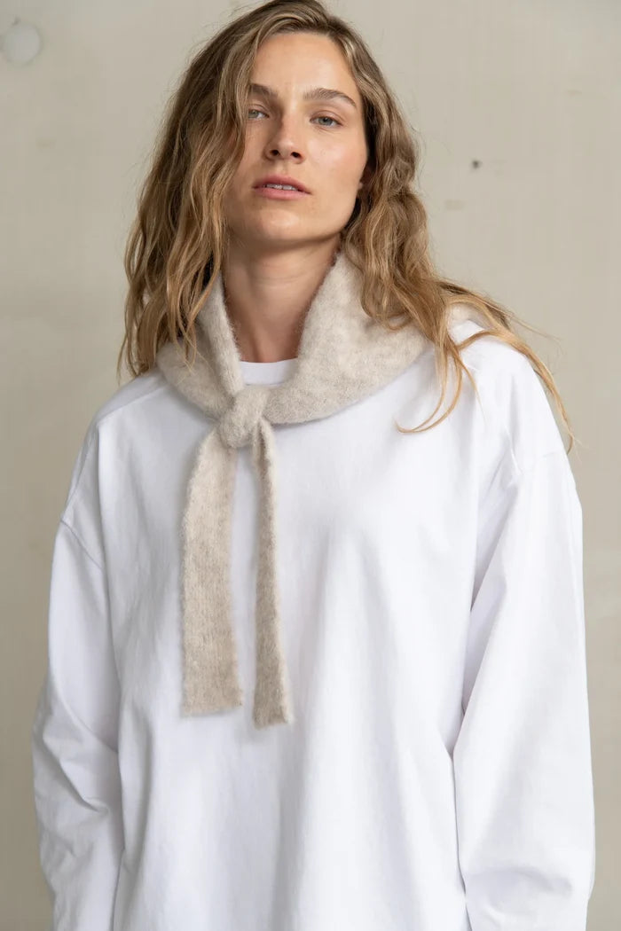 Humanoid – Alto Scarf in Beige Melange