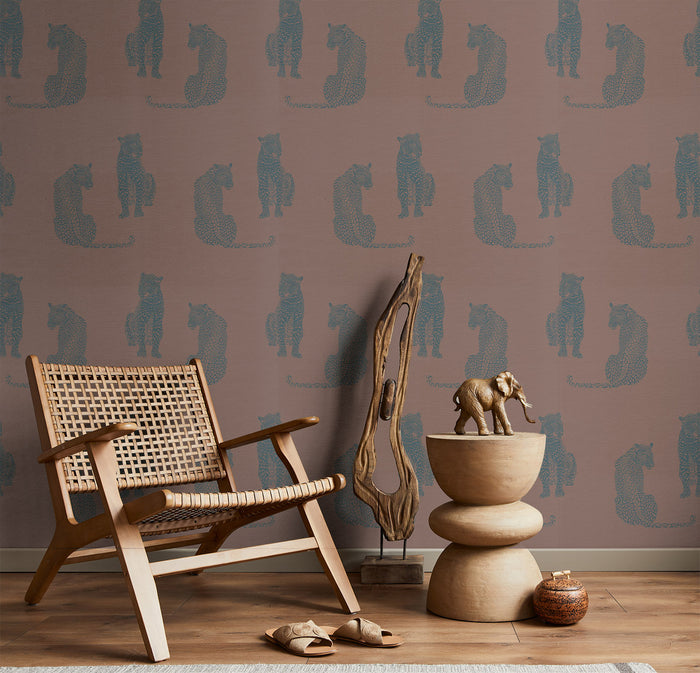 Hunter - Tender Grasscloth Wallpaper - The Detroit Wallpaper Co.