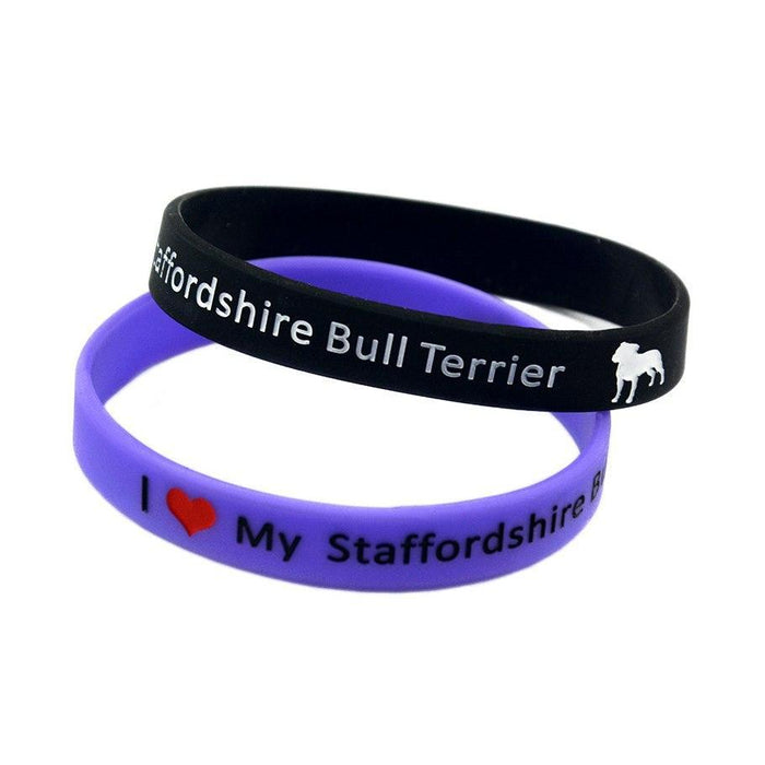 I Love My Staffy Bracelet