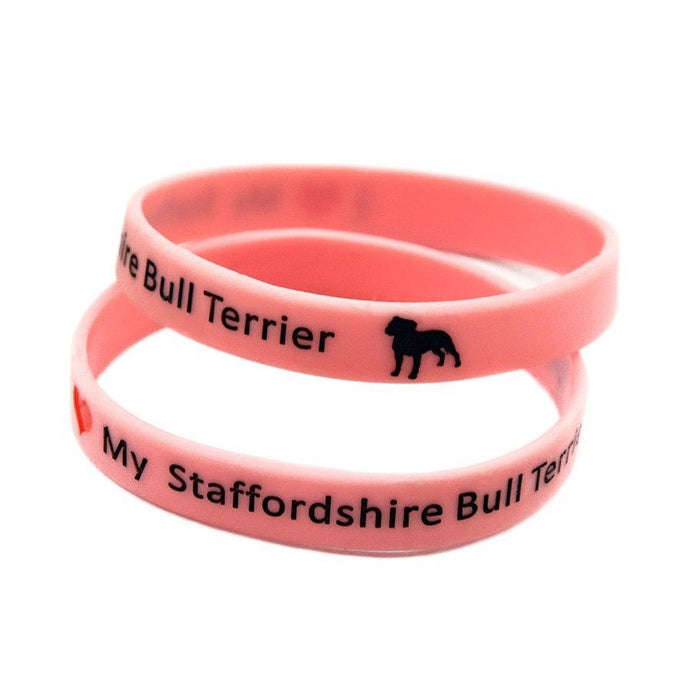 I Love My Staffy Bracelet