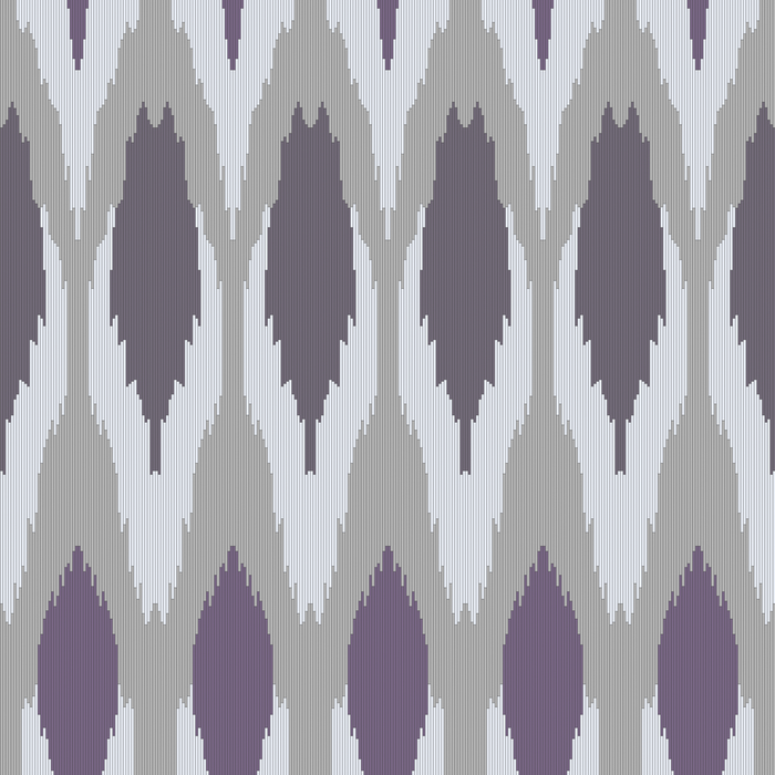 Ikat - Demure - Trendy Custom Wallpaper | Contemporary Wallpaper Designs | The Detroit Wallpaper Co.