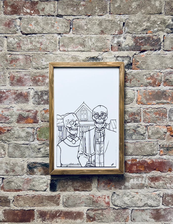 AMERICAN GOTHIC SKELETONS