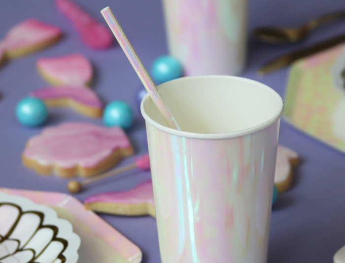 Irridescent Straws