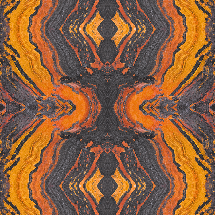 Jasper - Inferno - Trendy Custom Wallpaper | Contemporary Wallpaper Designs | The Detroit Wallpaper Co.