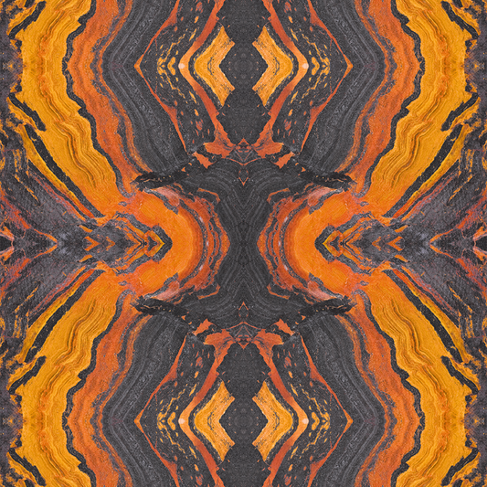 Jasper - Inferno - Trendy Custom Wallpaper | Contemporary Wallpaper Designs | The Detroit Wallpaper Co.