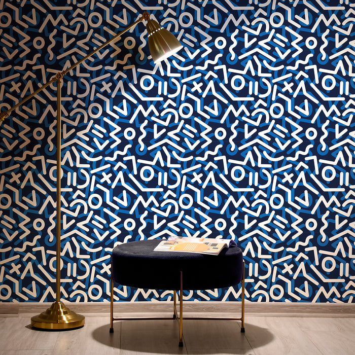 Jump - Mismatch <br> Wallpaper - The Detroit Wallpaper Co.