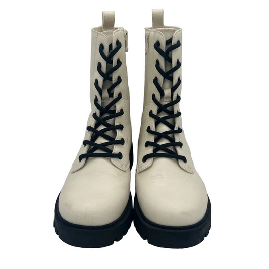 Lace + Zip Up Boots