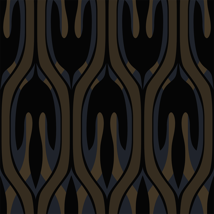 Leaf - Sultry - Trendy Custom Wallpaper | Contemporary Wallpaper Designs | The Detroit Wallpaper Co.