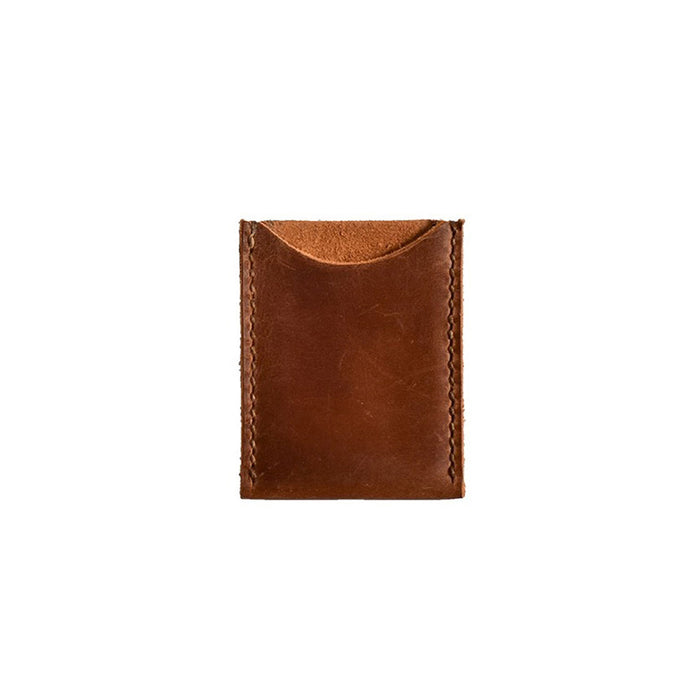 Simple and Functional Card Holder in Chocolate