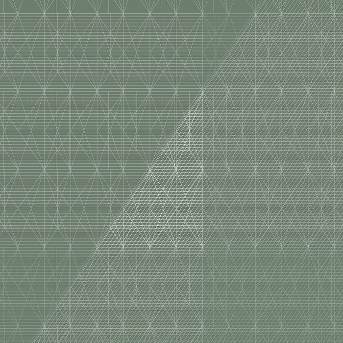 Linear - Green Stone <br> Wallpaper Mural