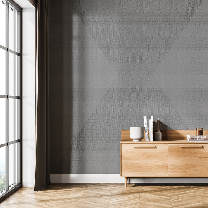Linear - Grey Street <br> Wallpaper Mural