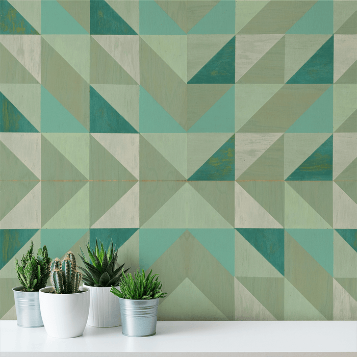 Lively Mint <br> Mirth Studios - The Detroit Wallpaper Co.