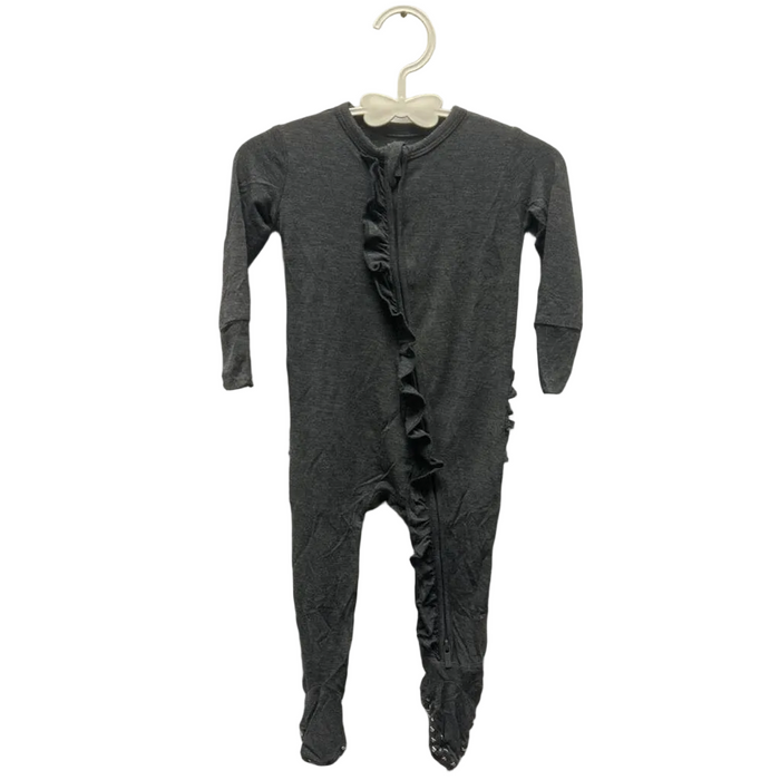 LS Footed Onesie / Ruffles