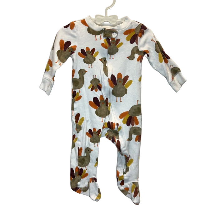 LS Footed Onesie / Turkey