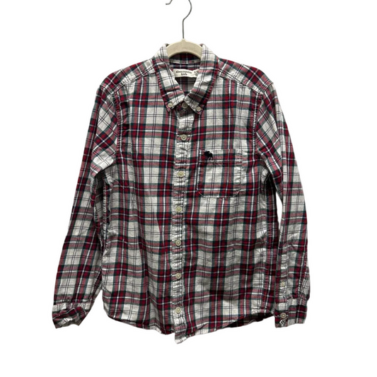 LS Plaid Button Down