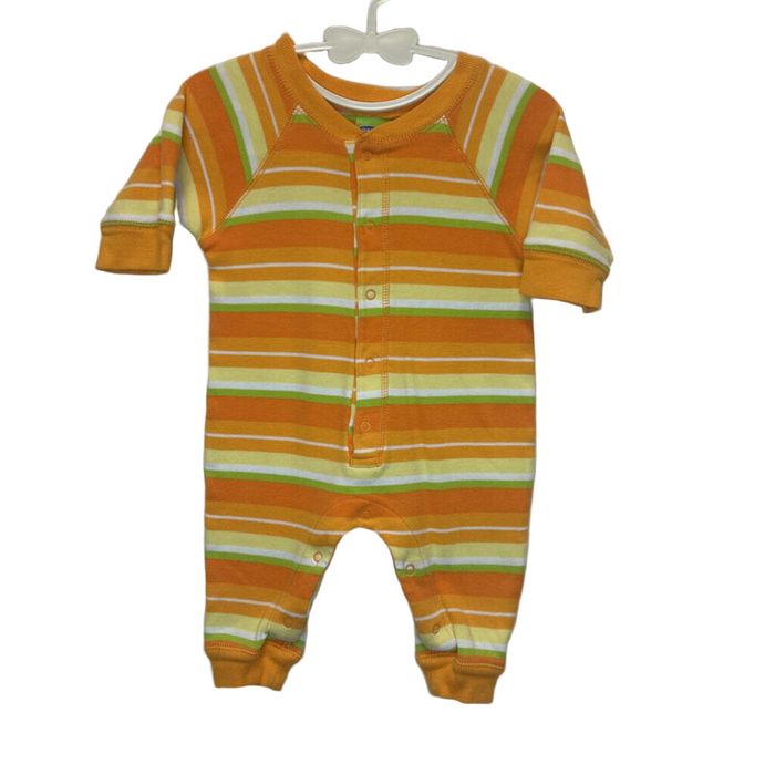 LS Romper Snap Front