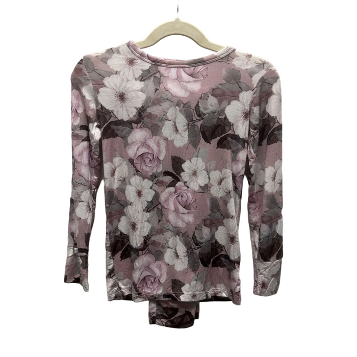 LS Shirt + Pants Pajamas / Flowers