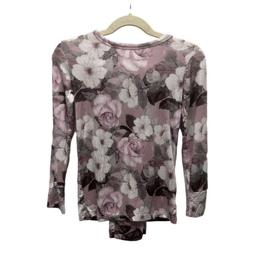 LS Shirt + Pants Pajamas / Flowers