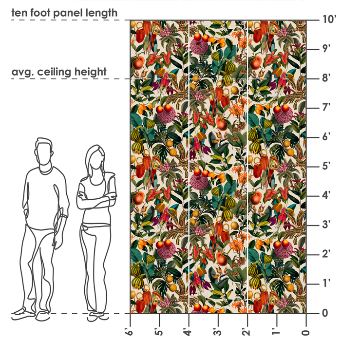 Lush - Cream <br> Wallpaper - The Detroit Wallpaper Co.