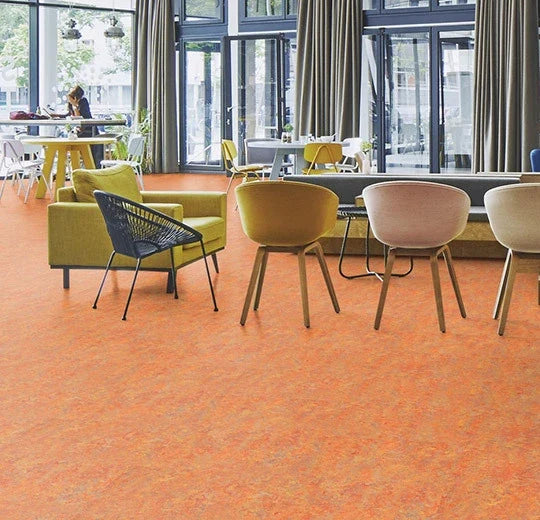 Marmoleum Cinch Loc Seal  Square - Asian Tiger 12" x 12" - GreenFlooringSupply.com