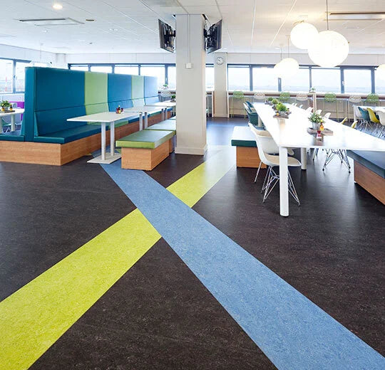 Marmoleum Cinch Loc Seal  Square - Dark Bistre 12" x 12" - GreenFlooringSupply.com