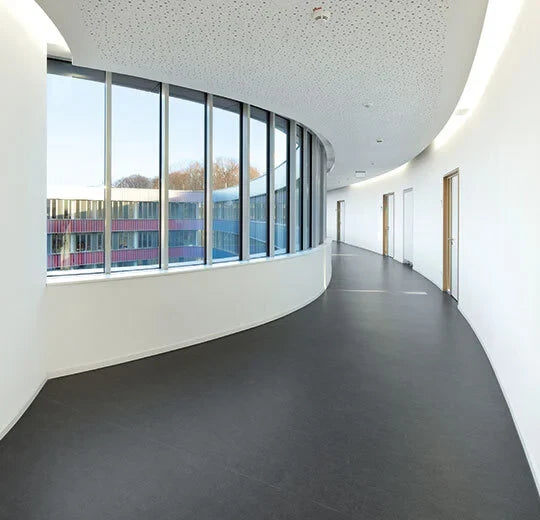 Marmoleum Cinch Loc Seal Square - Volcanic Ash 12" x 12" - GreenFlooringSupply.com