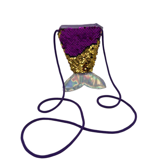 Mermaid Tail Purse/Sensory Sequin