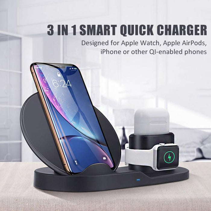 Merryferris™ 3 in 1 Wireless Charging Station