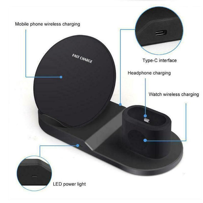 Merryferris™ 3 in 1 Wireless Charging Station