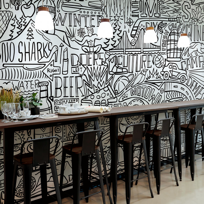 Michigan <br> Wallpaper Mural