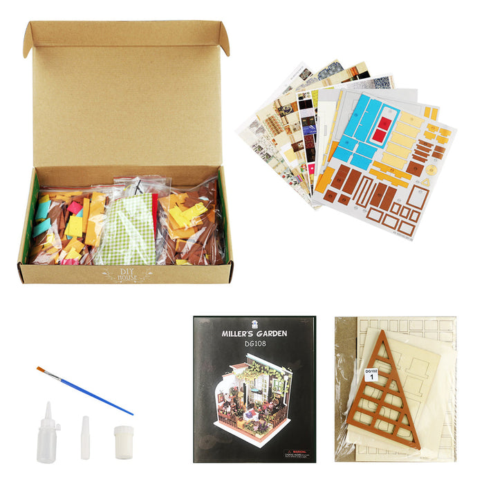 Miller's Garden DIY Miniature Greenhouse Kit