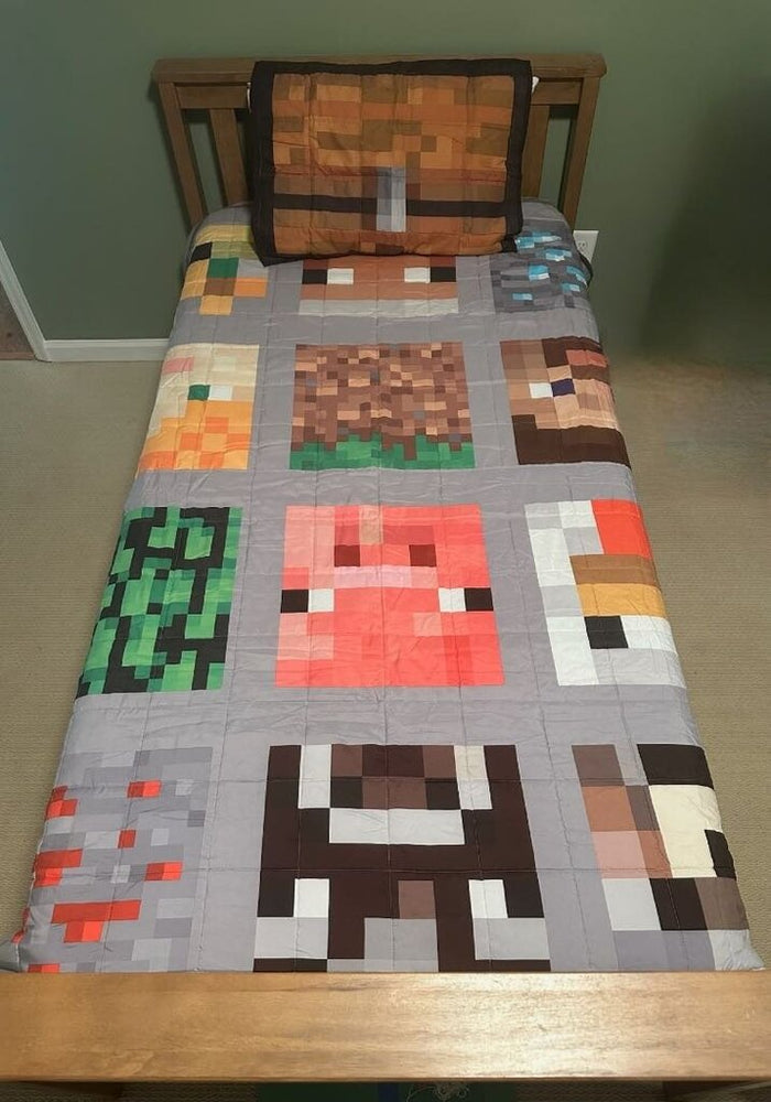 Mine Craft Comforter/Sheet Set