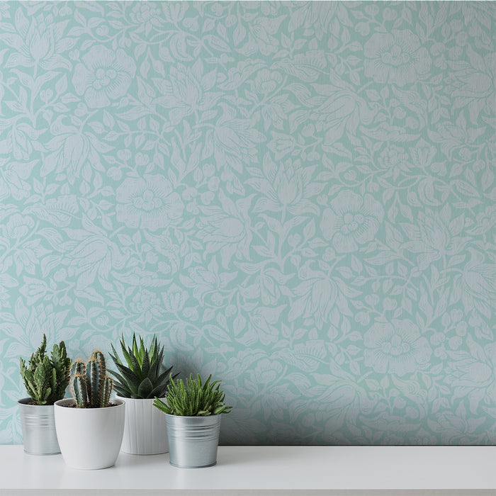 Morris - Peaceful <br> Wallpaper - The Detroit Wallpaper Co.