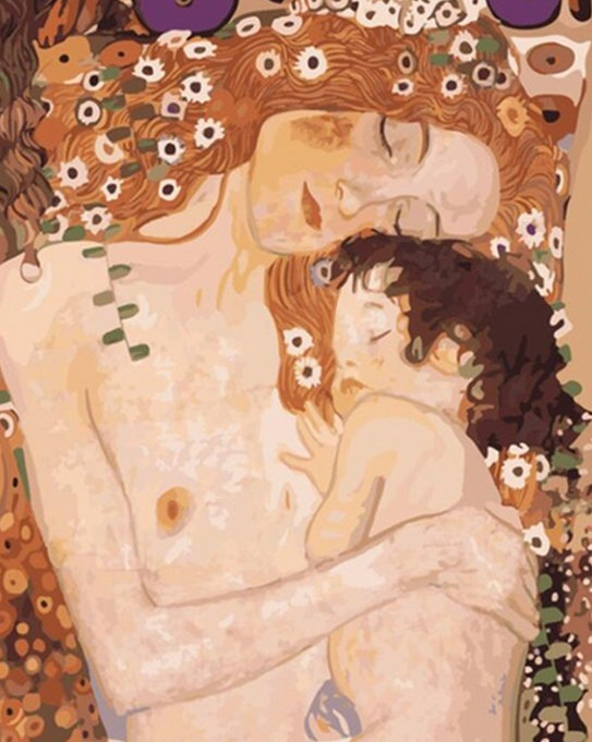 Mother & Child Paint by Numbers