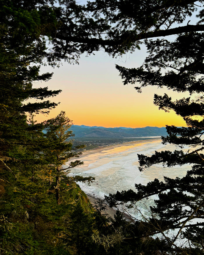 Neahkahnie Golden Hour Original Photography Paper Prints & Framed Metal Prints