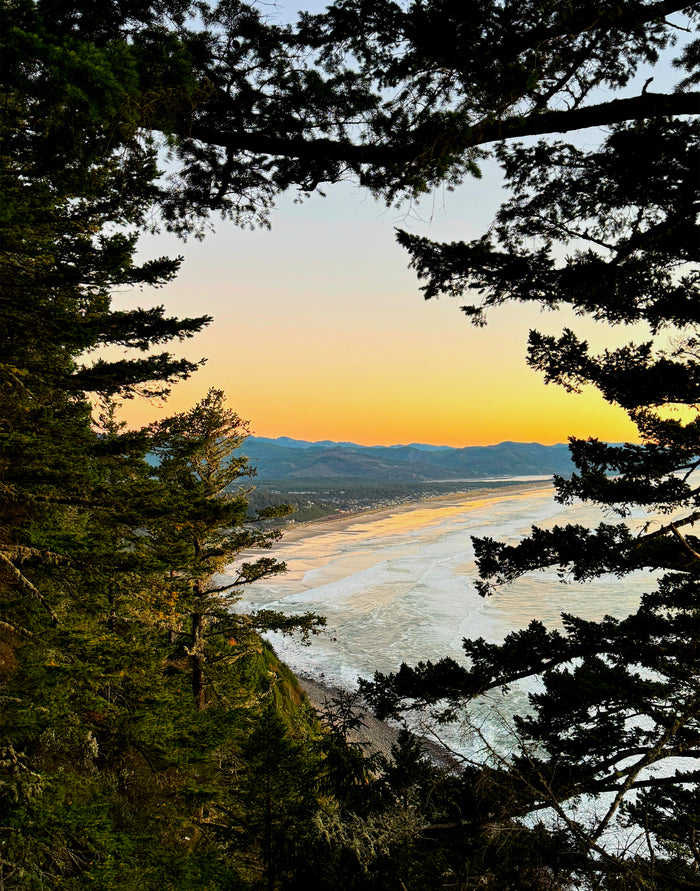 Neahkahnie Golden Hour Original Photography Paper Prints & Framed Metal Prints