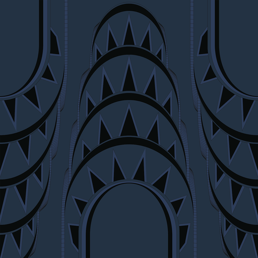 NY NY - Skyward - Trendy Custom Wallpaper | Contemporary Wallpaper Designs | The Detroit Wallpaper Co.