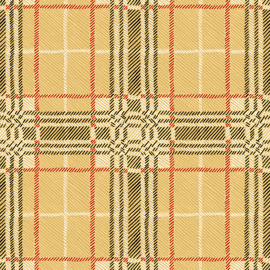 Painted Plaid - Burberry <br> Wallpaper - The Detroit Wallpaper Co.
