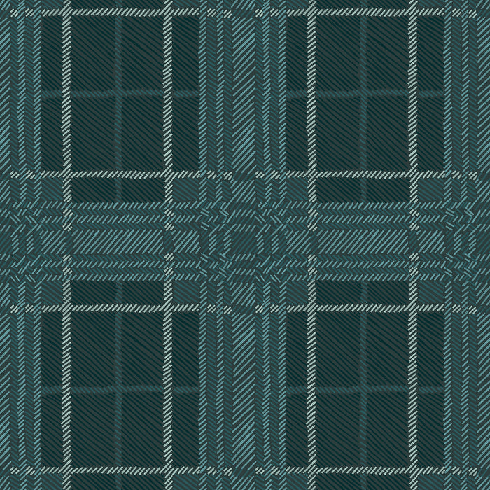Painted Plaid - Demure <br> Wallpaper - The Detroit Wallpaper Co.